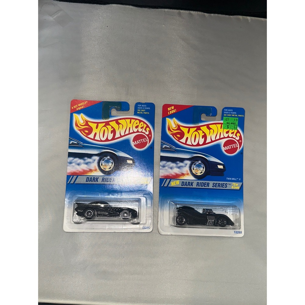 Hot Wheels 1994 Dark Rider Series Splittin Image II Twin Mill II Mattel Lot of 2 - Picture 2 of 6